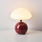 Lampa Stołowa Retro w Kształcie Grzyba z Regulowanym Światłem