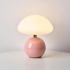 Lampa Stołowa Retro w Kształcie Grzyba z Regulowanym Światłem