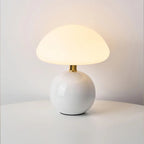 Lampa Stołowa Retro w Kształcie Grzyba z Regulowanym Światłem