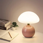 Lampa Stołowa Retro w Kształcie Grzyba z Regulowanym Światłem