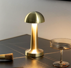 Lampa Stołowa Retro z Dotykowym Ściemniaczem i Ładowaniem USB