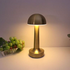 Lampa Stołowa Retro z Dotykowym Ściemniaczem i Ładowaniem USB