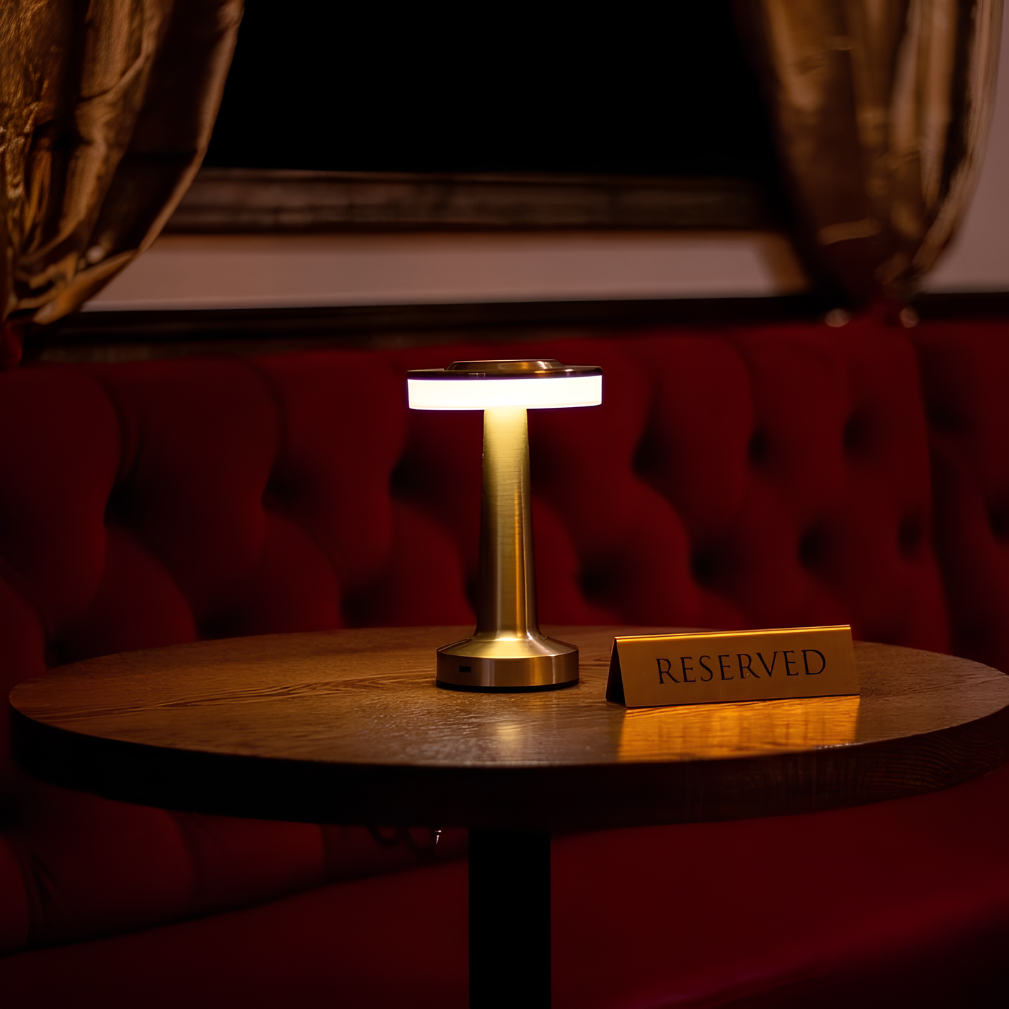 Lampa Stołowa Retro z Dotykowym Sterowaniem i Ściemniaczem Bezprzewodowa