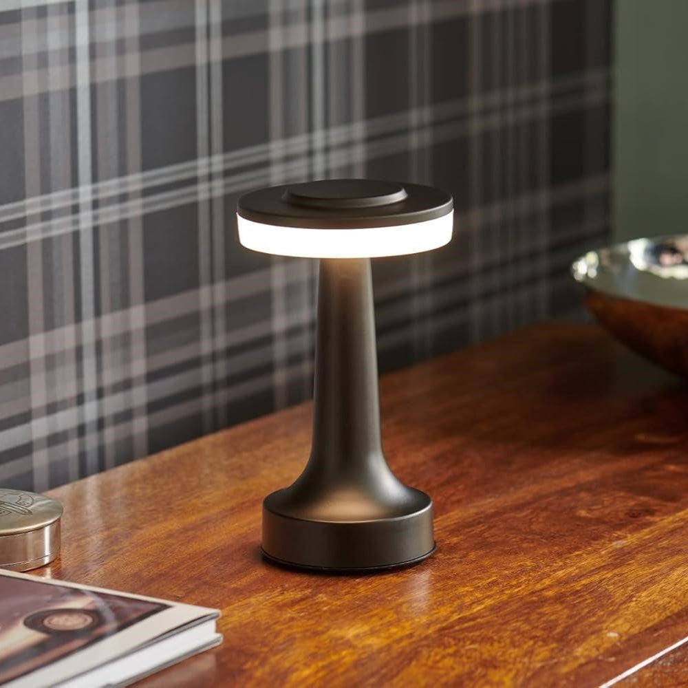 Lampa Stołowa Retro z Dotykowym Sterowaniem i Ściemniaczem Bezprzewodowa