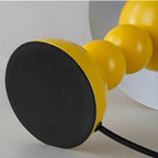 Lampa Stołowa Retro z Kloszem Kopułowym i Podstawą Kulową Regulacja Jasności