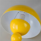 Lampa Stołowa Retro z Kloszem Kopułowym i Podstawą Kulową Regulacja Jasności