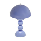 Lampa Stołowa Retro z Kloszem Kopułowym i Podstawą Kulową Regulacja Jasności
