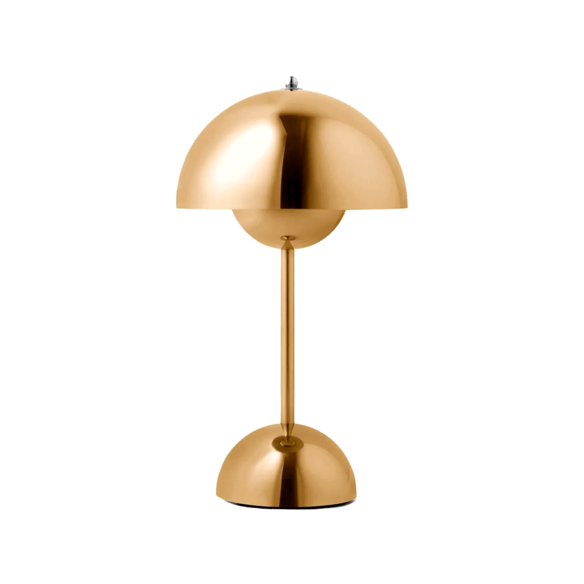 Lampa Stołowa Skandynawska Bezprzewodowa z Kloszem w Kształcie Kopuły