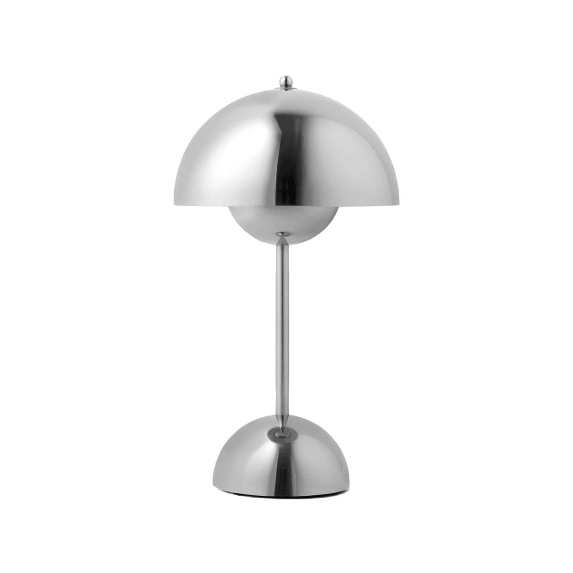 Lampa Stołowa Skandynawska Bezprzewodowa z Kloszem w Kształcie Kopuły