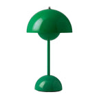 Lampa Stołowa Skandynawska Bezprzewodowa z Kloszem w Kształcie Kopuły