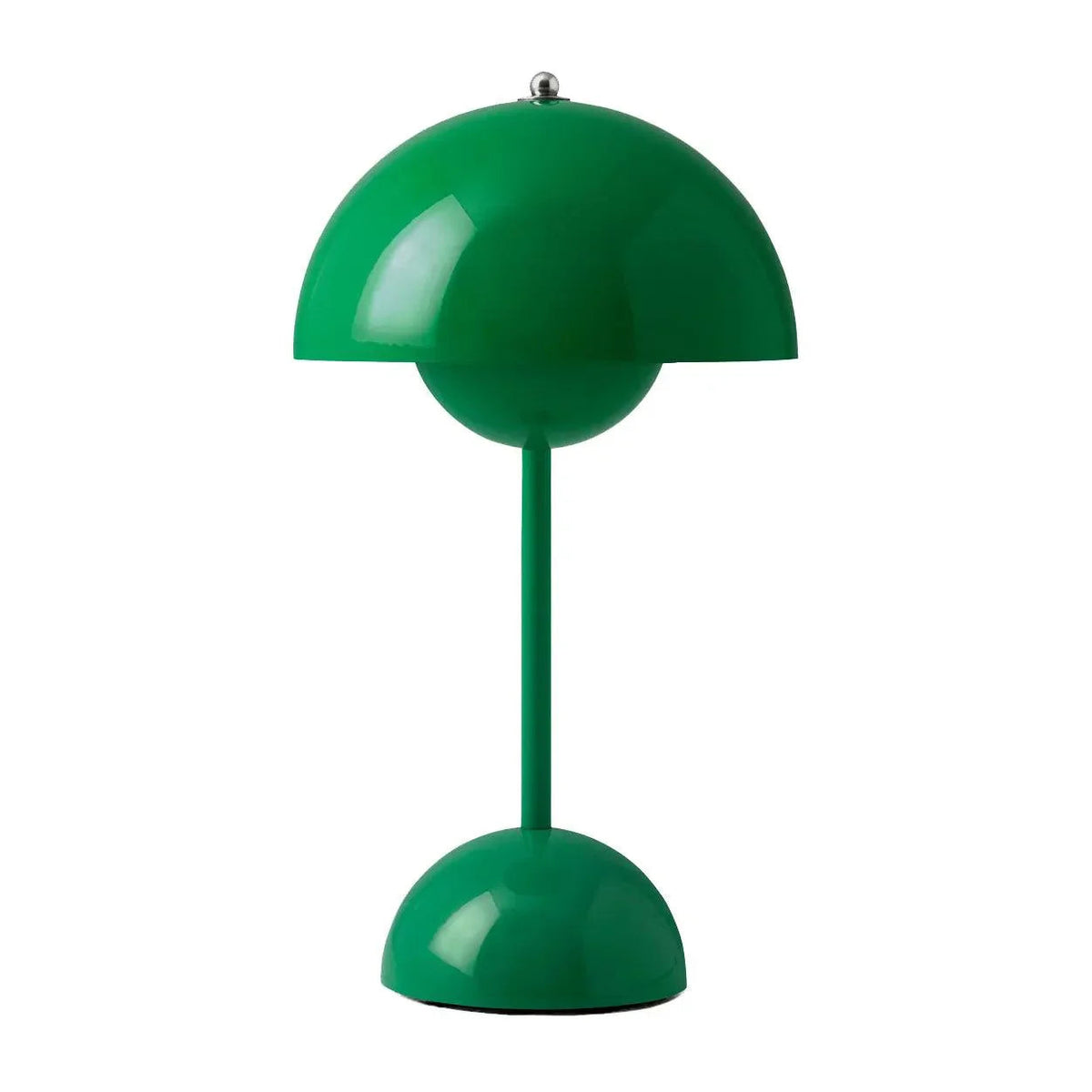 Lampa Stołowa Skandynawska Bezprzewodowa z Kloszem w Kształcie Kopuły