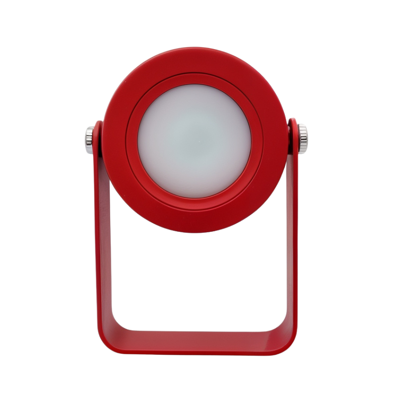 Lampa Stołowa Skandynawska z Obrotową Głowicą i Akumulatorem