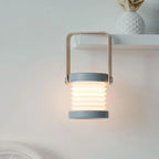 Lampa Stołowa Vintage w Kształcie Latarni z Rączką