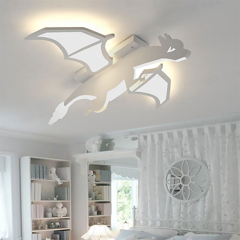 Lampa Sufitowa dla Dzieci w Kształcie Smoka Plafoniera