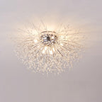 Lampa Sufitowa Glamour z Kryształami w Kształcie Dmuchawca ##POS:17##