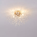Lampa Sufitowa Glamour z Kryształami w Kształcie Dmuchawca ##POS:21##