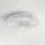 Lampa Sufitowa Glamour z Okrągłym Kloszem Akrylowym i Zintegrowanym LED