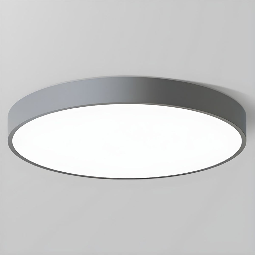 Lampa Sufitowa Minimalistyczna Okrągła Plafon z Wbudowanym LED