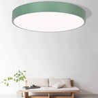 Lampa Sufitowa Minimalistyczna Okrągła Plafon z Wbudowanym LED