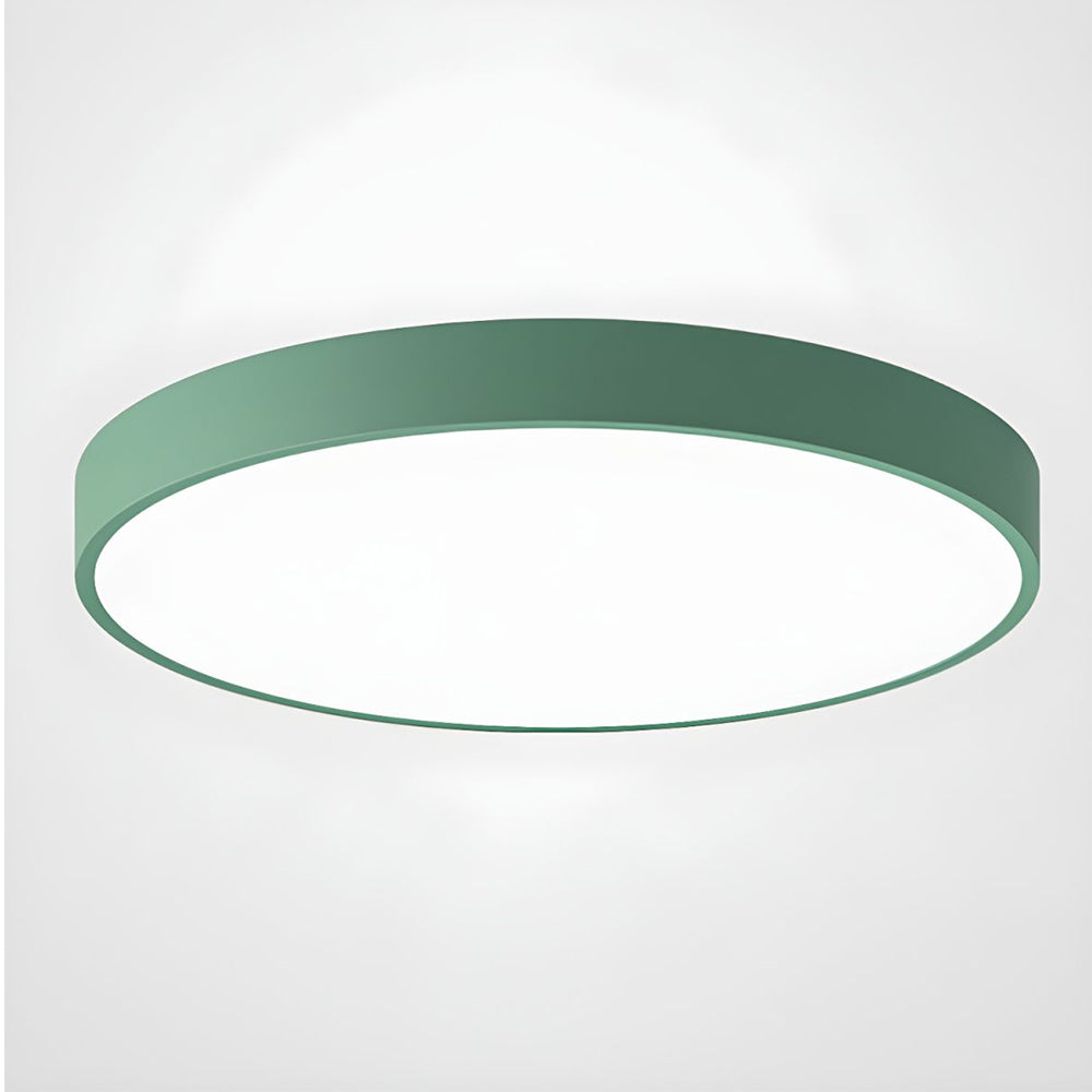 Lampa Sufitowa Minimalistyczna Okrągła Plafon z Wbudowanym LED
