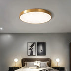 Lampa Sufitowa Minimalistyczna Okrągła Plafon z Wbudowanym LED