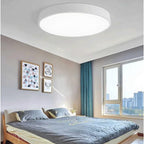 Lampa Sufitowa Minimalistyczna Okrągła Plafon z Wbudowanym LED