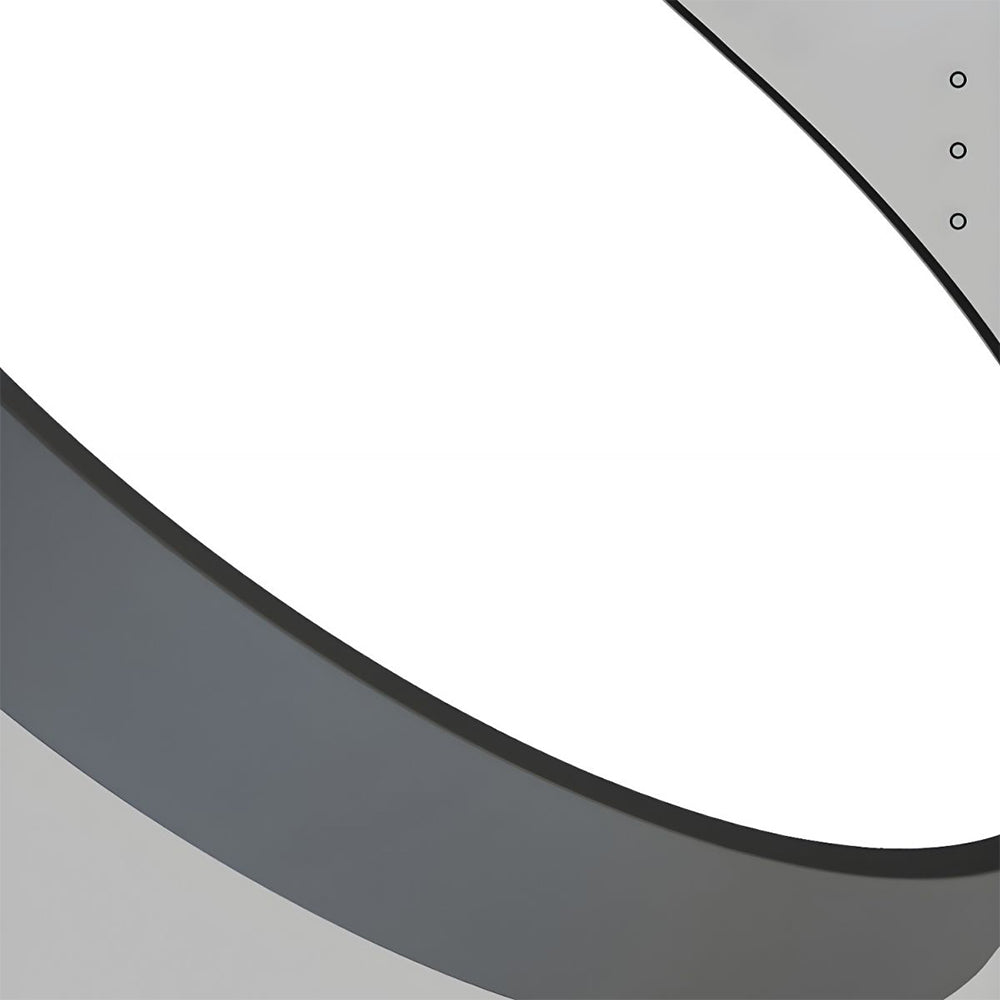 Lampa Sufitowa Minimalistyczna Okrągła Plafon z Wbudowanym LED