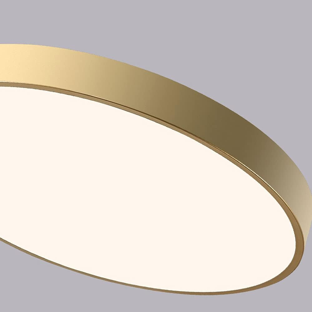 Lampa Sufitowa Minimalistyczna Okrągła Plafon z Wbudowanym LED