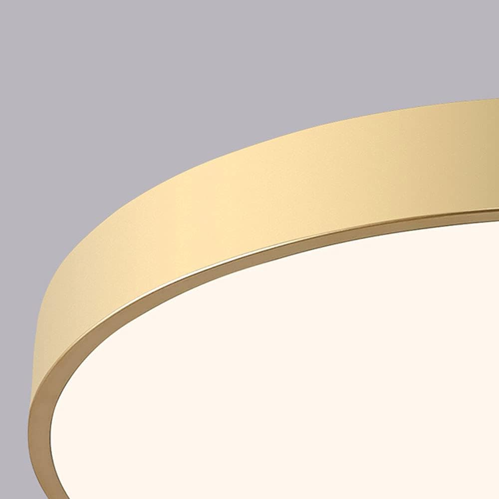 Lampa Sufitowa Minimalistyczna Okrągła Plafon z Wbudowanym LED
