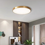 Lampa Sufitowa Minimalistyczna Okrągła Plafon z Wbudowanym LED