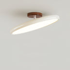Lampa Sufitowa Minimalistyczna Okrągła z Obrotową Głowicą i Pilotem