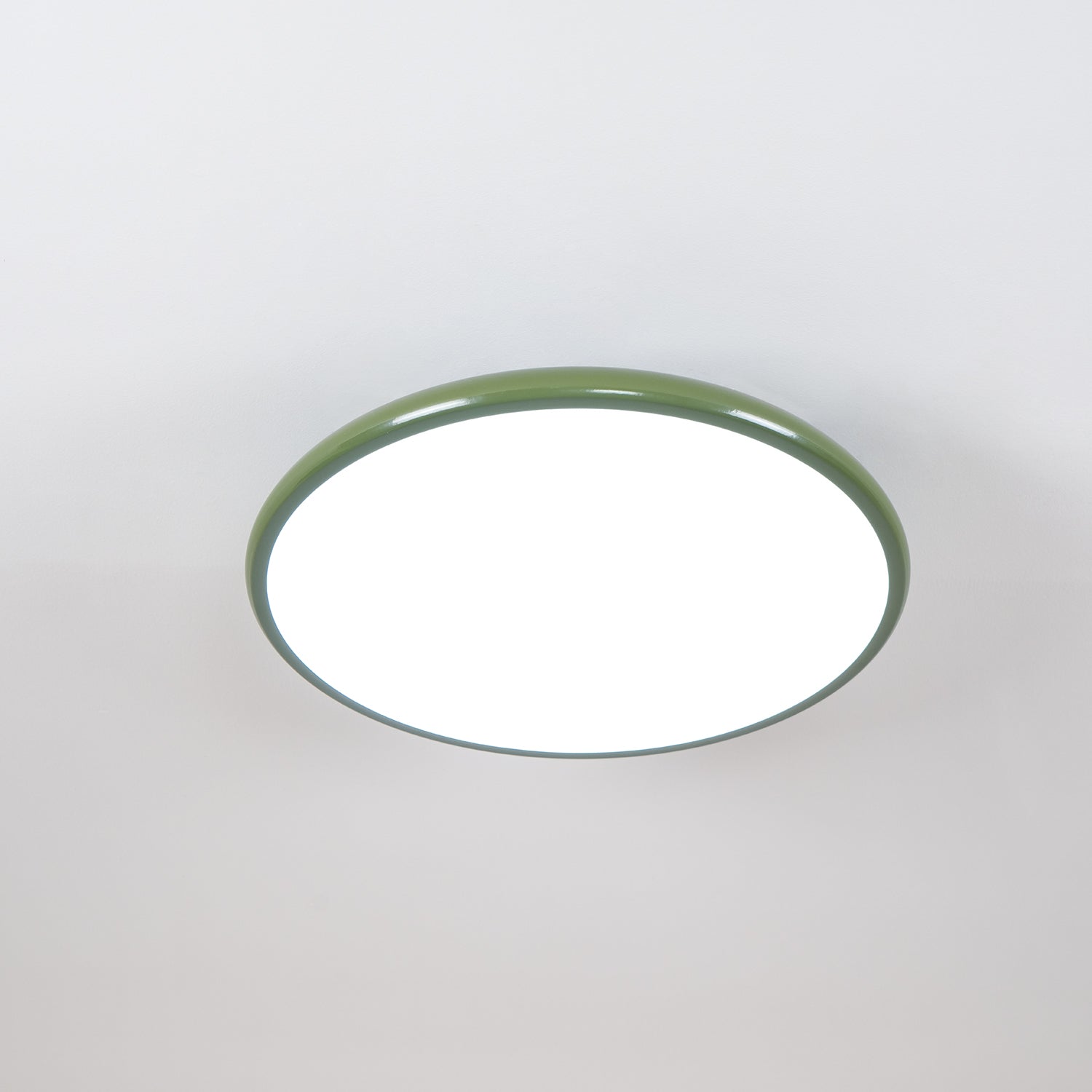 Lampa Sufitowa Minimalistyczna Okrągła z Obrotową Głowicą i Pilotem