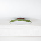 Lampa Sufitowa Minimalistyczna Okrągła z Obrotową Głowicą i Pilotem