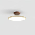 Lampa Sufitowa Minimalistyczna Okrągła z Obrotową Głowicą i Pilotem