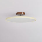 Lampa Sufitowa Minimalistyczna Okrągła z Obrotową Głowicą i Pilotem
