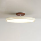 Lampa Sufitowa Minimalistyczna Okrągła z Obrotową Głowicą i Pilotem