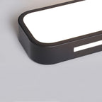 Lampa Sufitowa Minimalistyczna Skandynawska Prostokątna LED