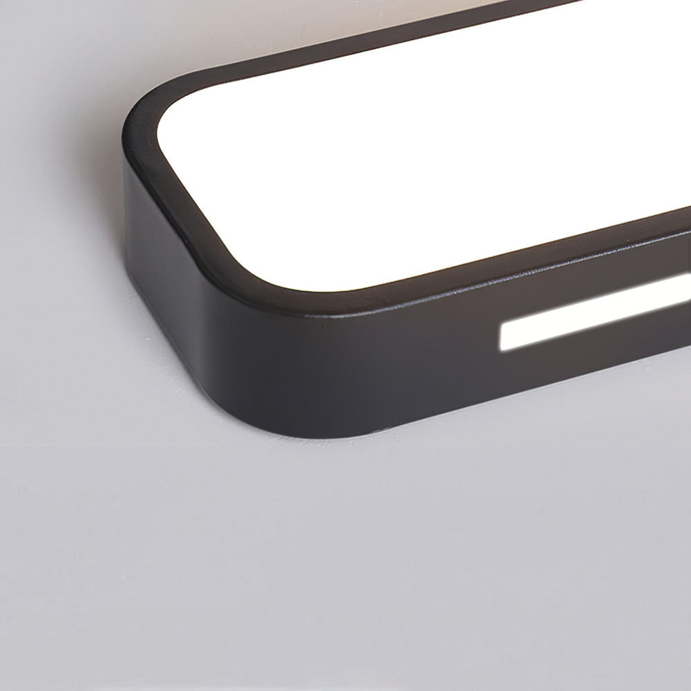 Lampa Sufitowa Minimalistyczna Skandynawska Prostokątna LED