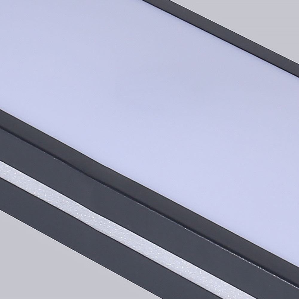 Lampa Sufitowa Minimalistyczna Skandynawska Prostokątna LED