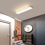 Lampa Sufitowa Minimalistyczna Skandynawska Prostokątna LED