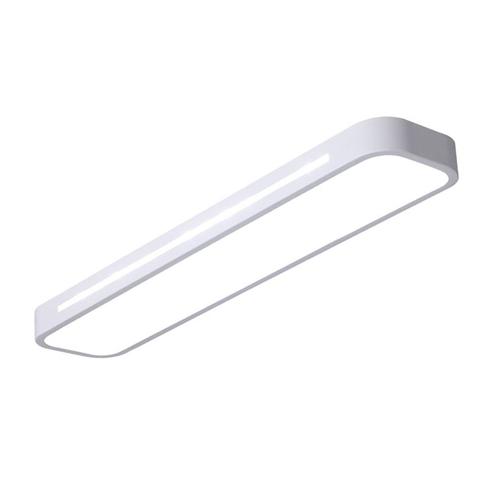 Lampa Sufitowa Minimalistyczna Skandynawska Prostokątna LED