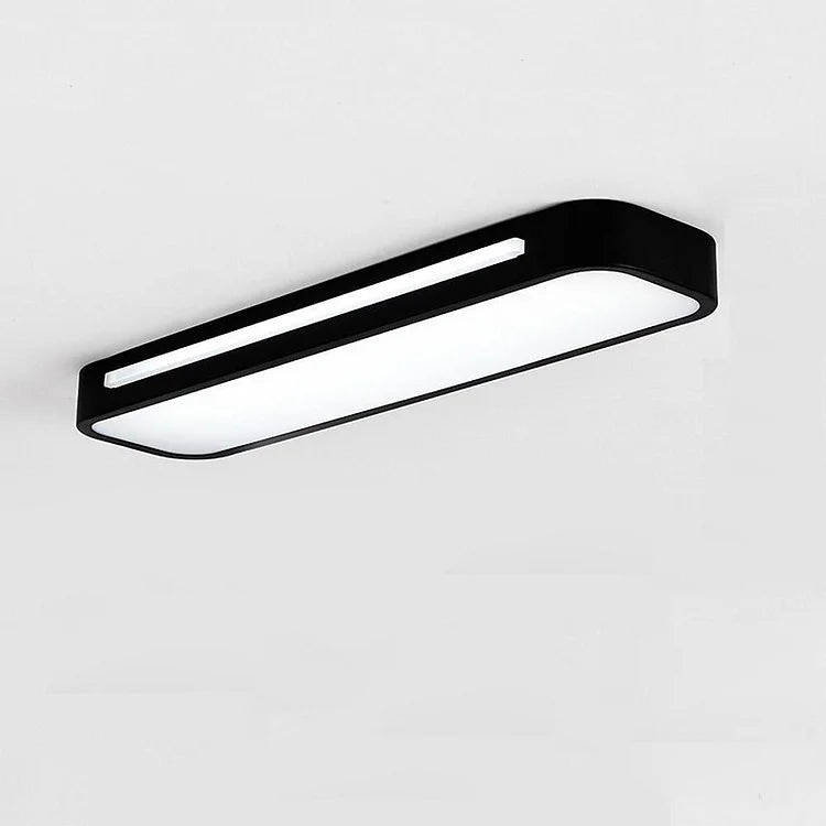 Lampa Sufitowa Minimalistyczna Skandynawska Prostokątna LED