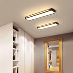 Lampa Sufitowa Minimalistyczna Skandynawska Prostokątna LED