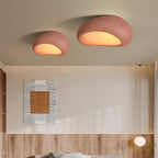 Lampa Sufitowa Minimalistyczna w Stylu Wabi Sabi z Organiczną Formą