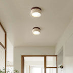Lampa Sufitowa Minimalistyczna z Okrągłą Kloszem Kamiennym