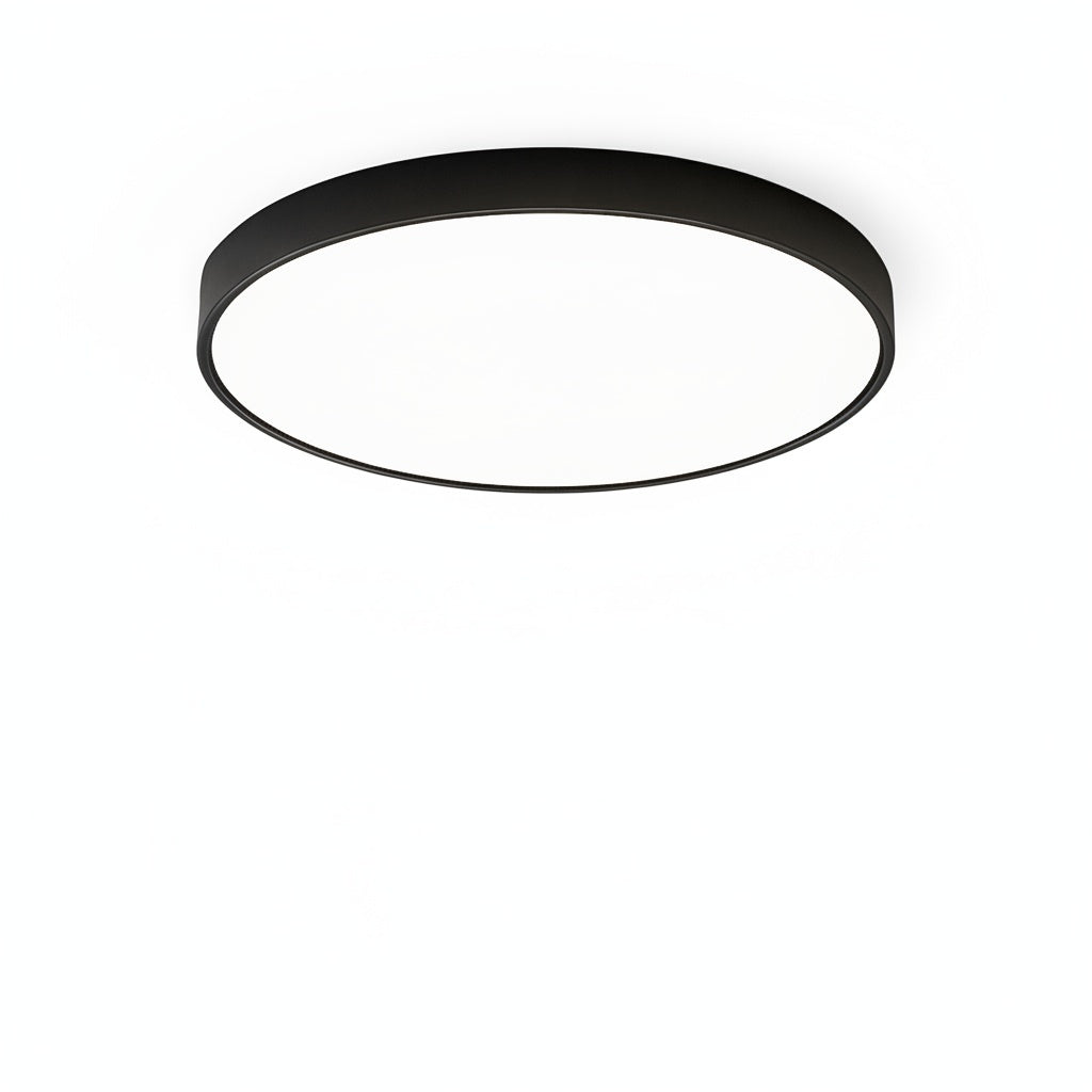 Lampa Sufitowa Minimalistyczna z Okrągłym Kloszem i Regulacją Barwy Światła