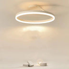 Lampa Sufitowa Minimalistyczna z Okrągłym Pierścieniem i Ściemnianiem