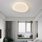 Lampa Sufitowa Minimalistyczna z Organicznym Kształtem i Ściemniaczem