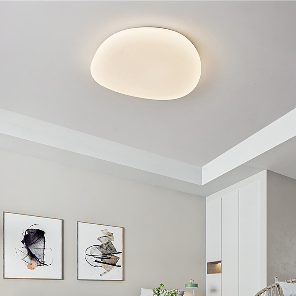 Lampa Sufitowa Minimalistyczna z Organicznym Kształtem i Ściemniaczem