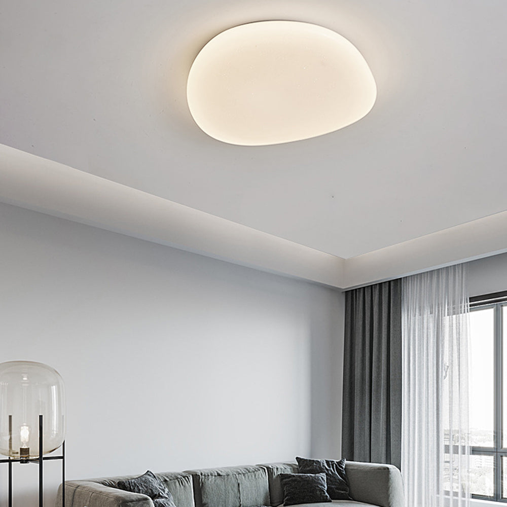 Lampa Sufitowa Minimalistyczna z Organicznym Kształtem i Ściemniaczem